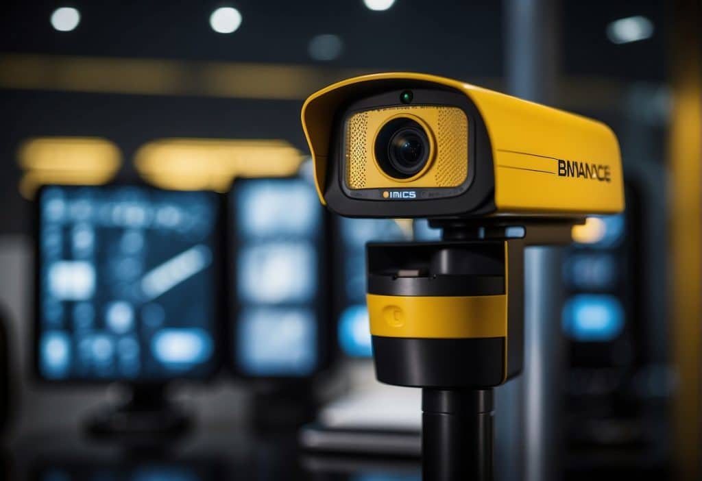 A high-tech security system guards Binance and Binance.US, with biometric scanners, surveillance cameras, and encrypted data servers