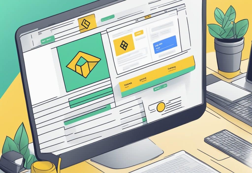 A computer screen displaying the Binance.US website with a prominent "Referral Code" section highlighted in compliance with legal regulations